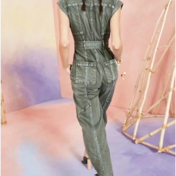 Ulla Johnson Olive Belted Jumpsuit - Picture 3 of 10
